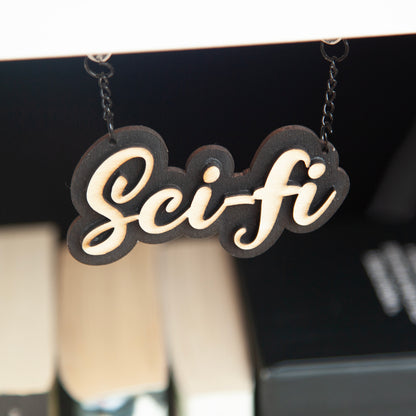 Sci-Fi Book Genre Organiser - Bookshelf Hanger Charm