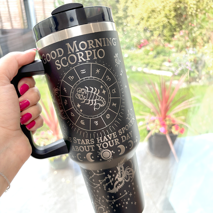 PG Zodiac Academy 40oz Tumblers - CLEAN / No profanity