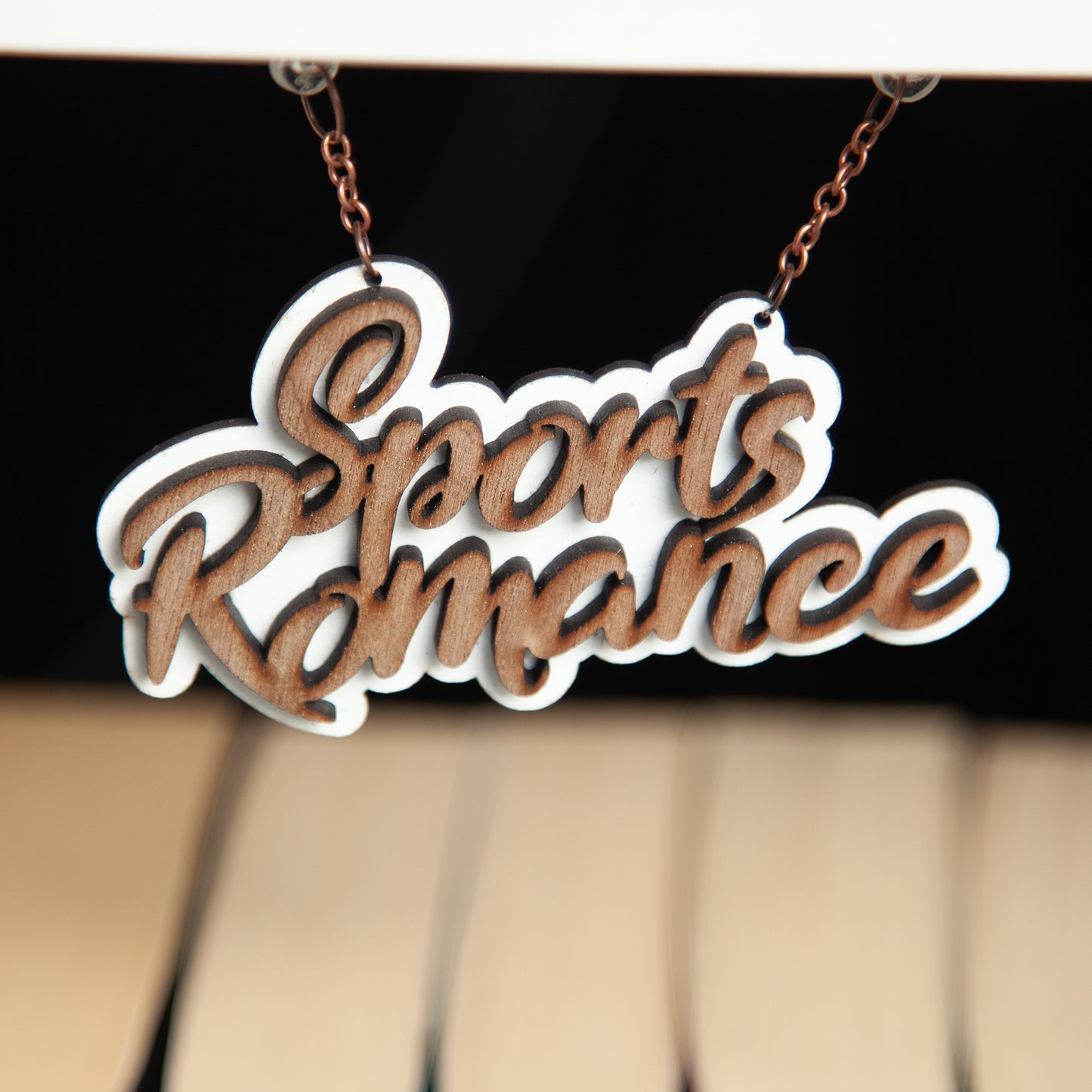 Sports Romance Genre Organiser - Bookshelf Hanger