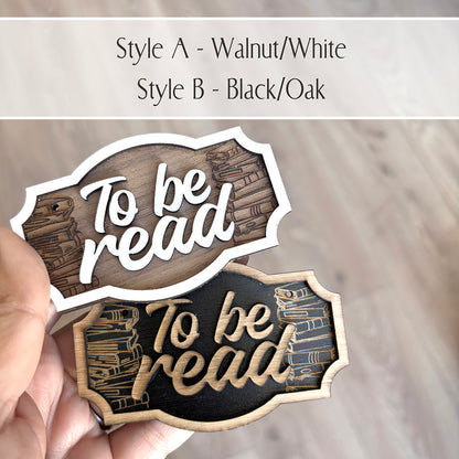 Fiction Shelf Sign - Shelf Genre Charm
