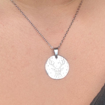 Throne of Glass Bookish Necklace, 304 Stainless Steel pendant, engraved fantasy book jewellery