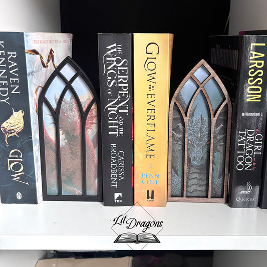 Dragon Window Bookmark Box and Decor