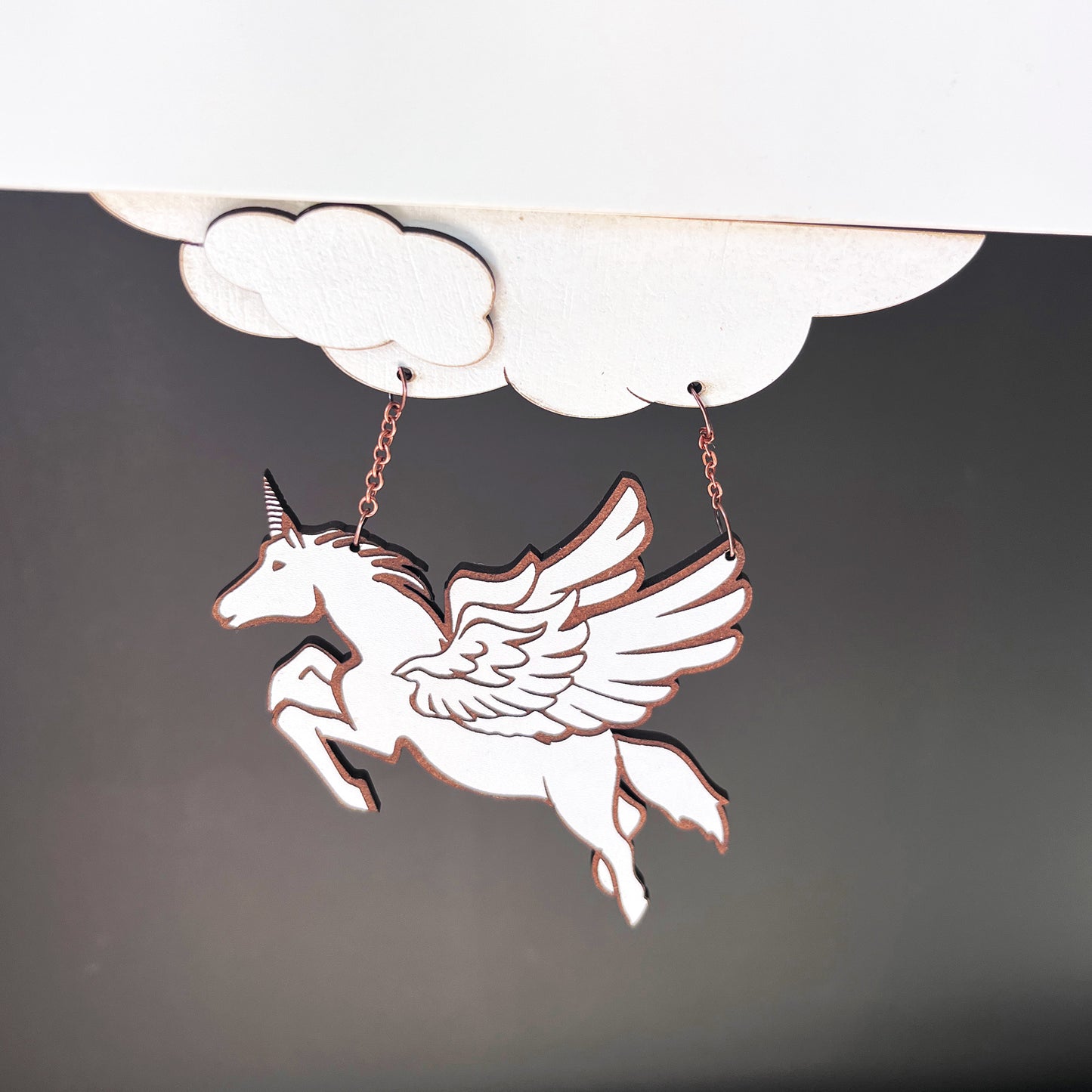 Pegasus Book Shelf Hanger Charm