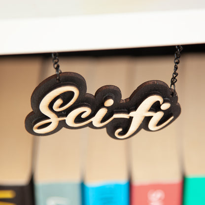 Sci-Fi Book Genre Organiser - Bookshelf Hanger Charm