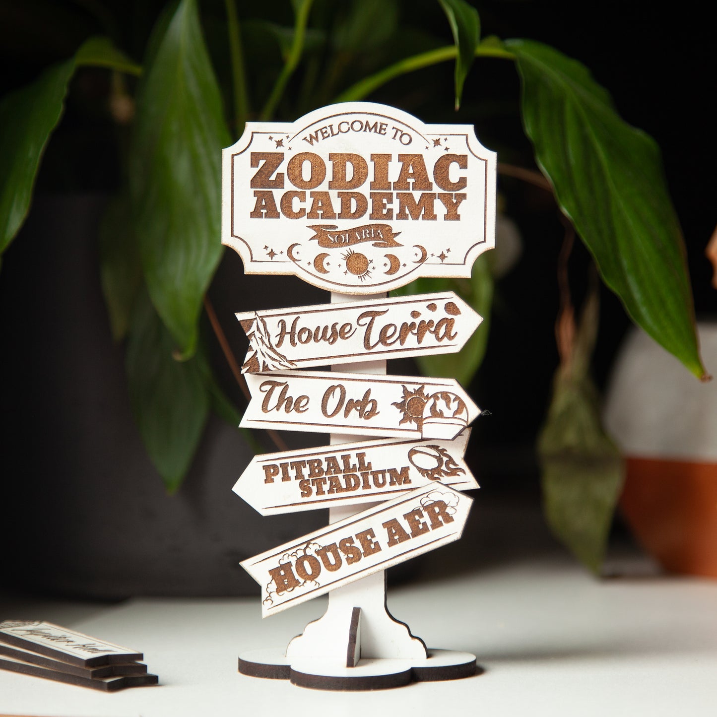 Zodiac Academy Officially Licensed ZA Signpost